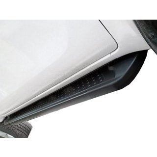 Bočne stopnice Allmond Black (2 kos, aluminij)
