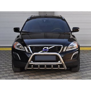 Prednji zaščitni lok WT003 (nerjaveče jeklo) Volvo XC60 2009–2017 fotografija 1