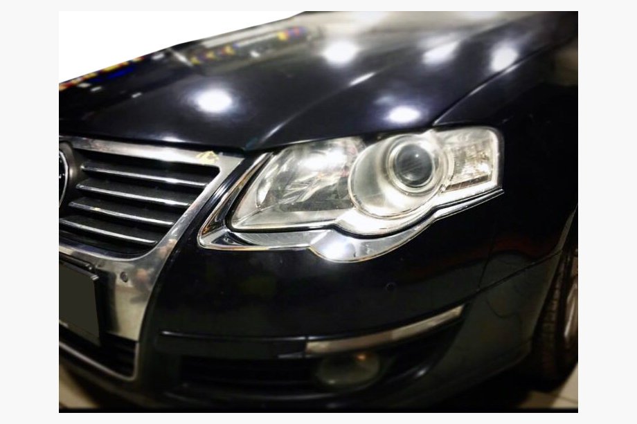Volkswagen Passat B6 2006–2012 Veke za žaromete (2 kosa, plastika) Image