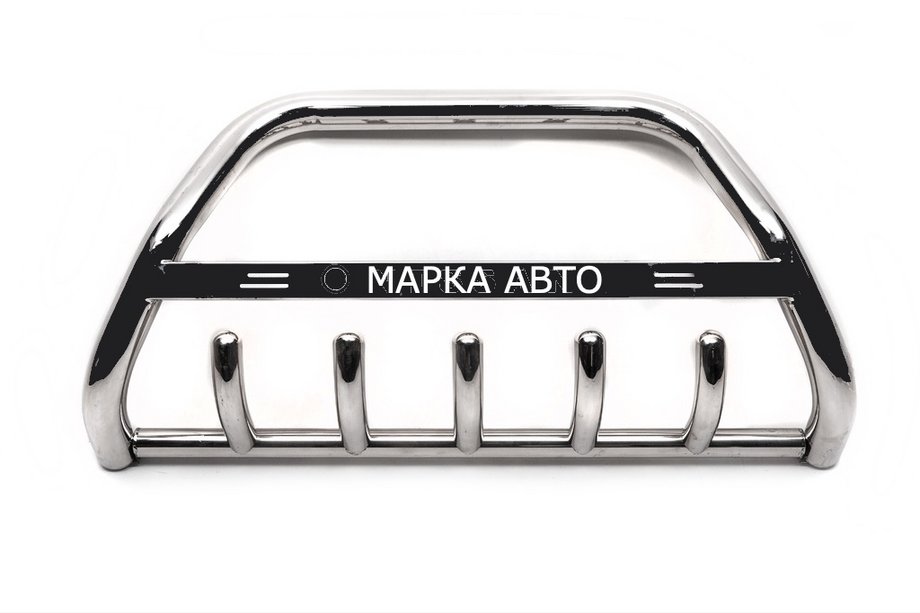 Toyota Land Cruiser 90 Prado 1996–2002 Sprednji zaščitni lok WT004 (nerjavno jeklo) Image