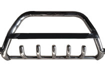 Volkswagen T5 Multivan 2003–2010 Sprednji zaščitni lok WT004 LED (nerjavno jeklo) fotografija 1