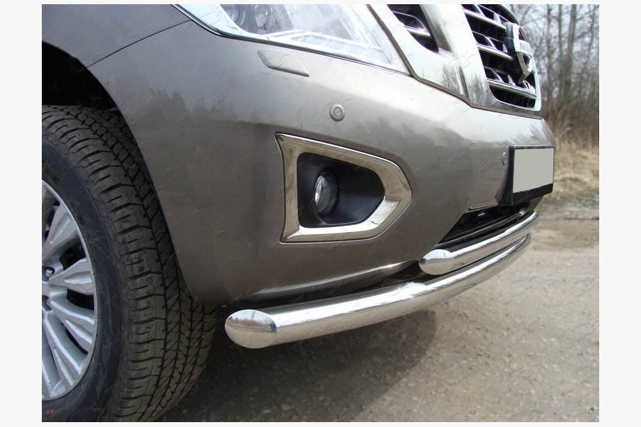 Ford Galaxy 1995–2006 Sprednji dvojni zaščitni lok ST014 (nerjavno jeklo) Image