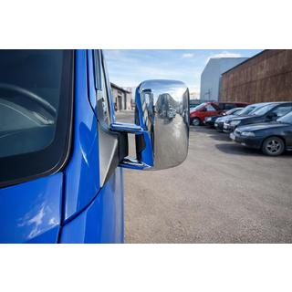 Kromirani pokrovi ogledal (2 kosa, plastika) fotografija 3