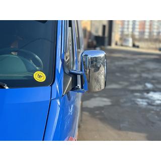 Kromirani pokrovi ogledal (2 kosa, plastika) fotografija 2