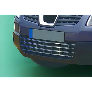 Rešetka za odbijač (nerjaveče jeklo) Nissan Qashqai 2007–2010 fotografija 1