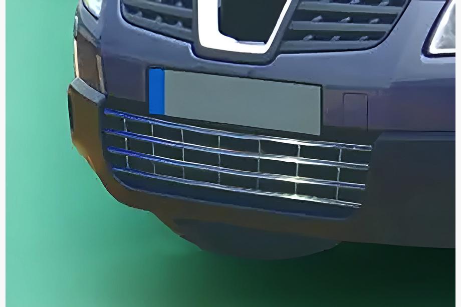 Nissan Qashqai 2007–2010 Rešetka za odbijač (nerjaveče jeklo) Image