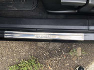 Nissan Qashqai 2007–2010 Zaščitne ploščice pragov (Omsa, 4 kosi, nerjavno jeklo) fotografija 7