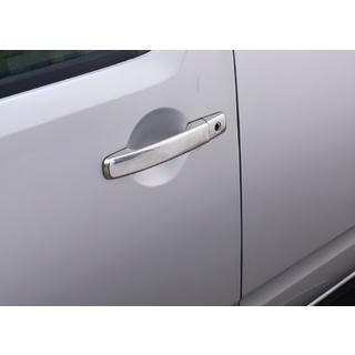 Kromirani pokrovi vratnih kljuk (2 kosa, nerjavno jeklo) Nissan Pathfinder R51 2005–2014 fotografija 3