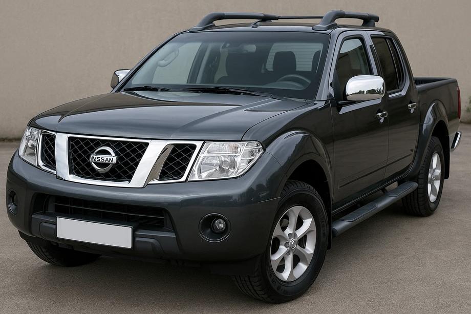 Nissan Navara 2006–2015 Kromirani pokrovi ogledal (2 kosa, nerjavno jeklo) Z repetitorjem smernika Fotografija 3