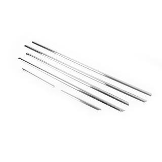 Zunanja okenska obroba (4 kosi, inox) fotografija 3