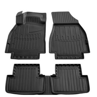 Stingray 3D avto preproge (5 kos, poliuretan) Renault Megane II 2004–2009