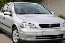 Opel Astra G Classic 1998–2012 Kromirani pokrovi ogledal (2 kosa, nerjavno jeklo) fotografija 1