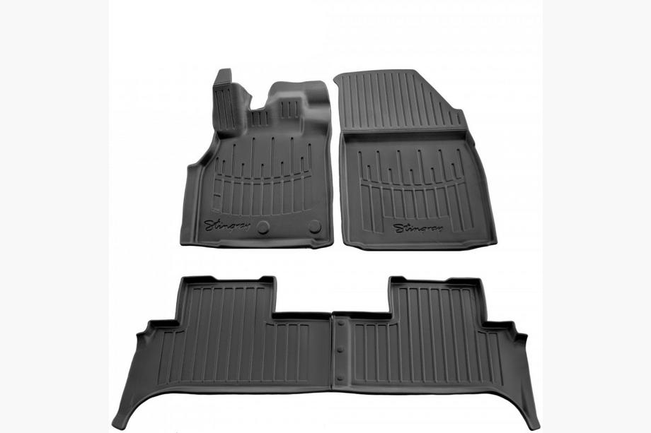 Renault Scenic/Grand 2009–2016 Stingray 3D talne preproge (4 kos, poliuretan) Image