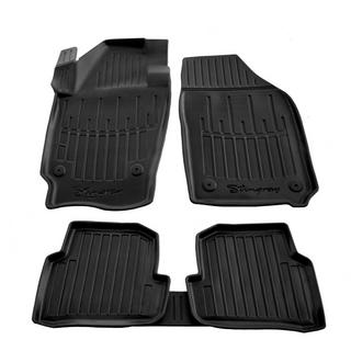 Stingray 3D avto preproge (5 kos, poliuretan) Skoda Fabia 2014–2021