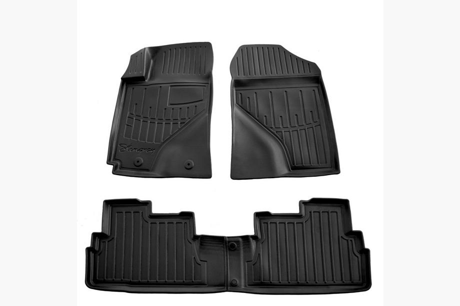 Toyota Corolla Verso 2004–2009 Stingray 3D talne preproge (4 kos, poliuretan) Image