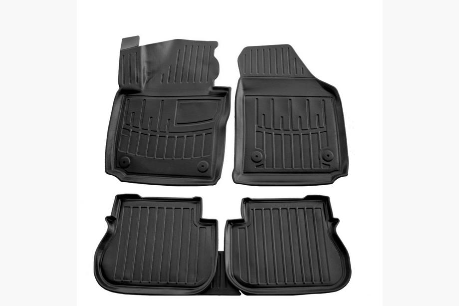 Volkswagen Caddy 2010–2015 Stingray 3D talne preproge (4-vratna) (5 kosov, poliuretan) Image