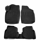 Volkswagen Polo 2010–2017 Avto tepihi Stingray 3D (SD) (komplet 5 kosov, poliuretan) fotografija 1