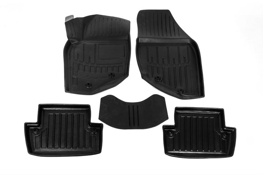 Volvo S60 2000–2009 Stingray 3D avto preproge (5 kos, poliuretan) Image