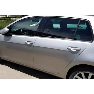 Spodnje okenske letve Black Chrome (4 kosi, nerjavno jeklo) Volkswagen Golf 7/E-Golf 2012–2020 fotografija 1