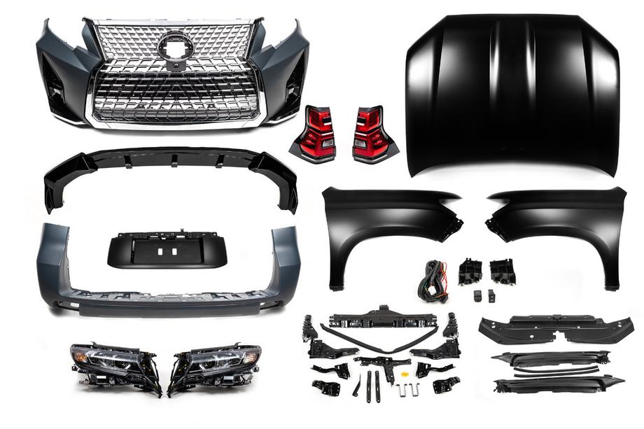 Toyota Land Cruiser Prado 150 2009–2023 Komplet za facelift predelavo iz 2009-2016 na 2017- (Elite set) Image