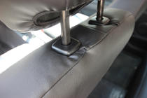 Renault Megane III 2009–2016 Avtosedežne prevleke eko usnje + tkanina + Antara Antara A0010 (celoten komplet) fotografija 8