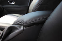 Renault Megane III 2009–2016 Avtosedežne prevleke eko usnje + tkanina + Antara Antara A0010 (celoten komplet) fotografija 10