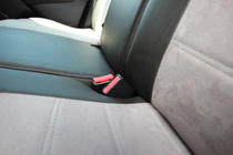 Renault Megane III 2009–2016 Avtosedežne prevleke eko usnje + tkanina + Antara Antara A0010 (celoten komplet) fotografija 11