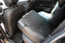 Renault Megane III 2009–2016 Avtosedežne prevleke eko usnje + tkanina + Antara Antara A0010 (celoten komplet) fotografija 15