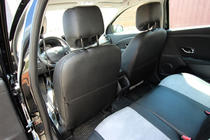 Renault Megane III 2009–2016 Avtosedežne prevleke eko usnje + tkanina + Antara Antara A0010 (celoten komplet) fotografija 16