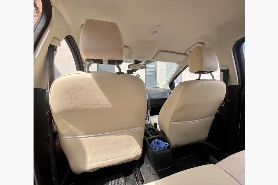 Ford Focus III 2011–2017 Prevleke za avtosedeže eko usnje+blago+antara Antara A099 (celoten komplet) Fotografija 7
