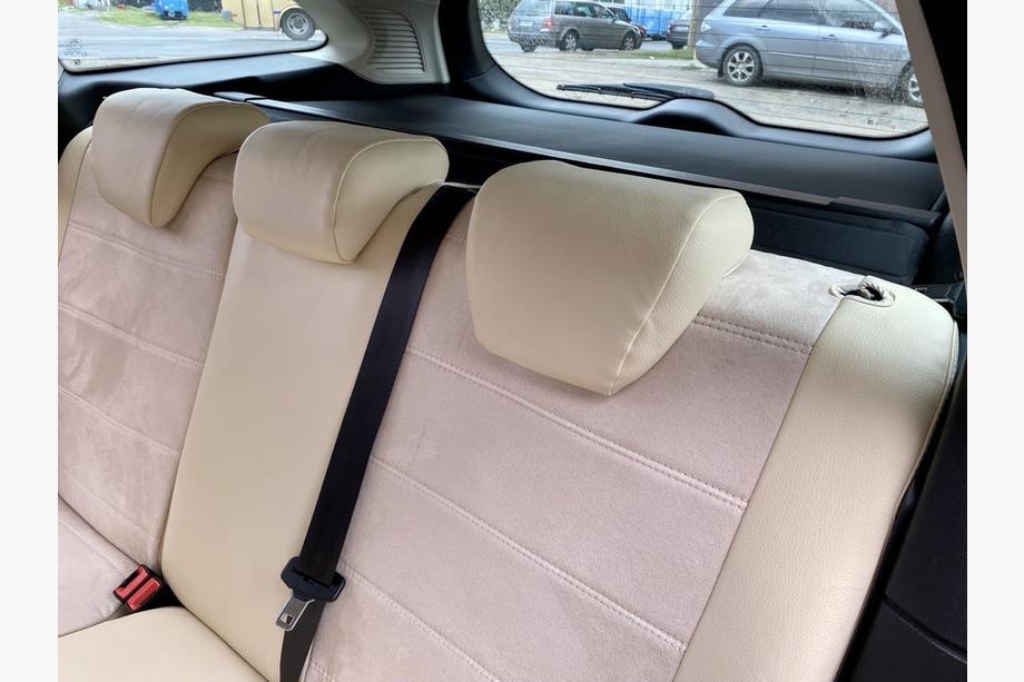 Ford Focus III 2011–2017 Prevleke za avtosedeže eko usnje+blago+antara Antara A099 (celoten komplet) Fotografija 15