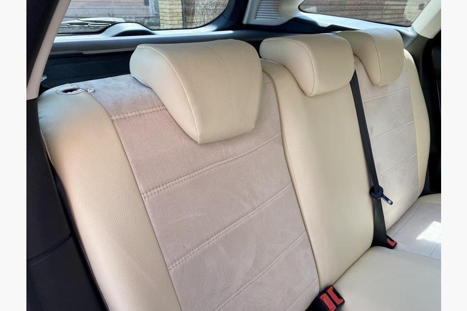 Ford Focus III 2011–2017 Prevleke za avtosedeže eko usnje+blago+antara Antara A099 (celoten komplet) Fotografija 11