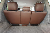 Toyota Land Cruiser Prado 120 2002–2009 Avtoprevleke za sedeže eko usnje + tkanina + Alcantara Antara A088 (celoten salon) fotografija 13
