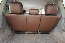 Toyota Land Cruiser Prado 120 2002–2009 Avtoprevleke za sedeže eko usnje + tkanina + Alcantara Antara A088 (celoten salon) fotografija 10