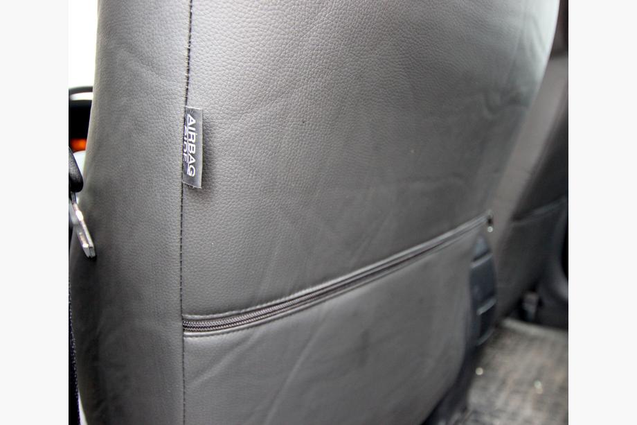 Toyota Avensis 2009–2018 Avtomobilske sedežne prevleke eko usnje+tkanina+Alcantara Antara A001 (celoten komplet za notranjost) Fotografija 5