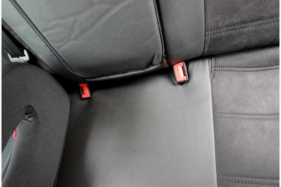 Toyota Avensis 2009–2018 Avtomobilske sedežne prevleke eko usnje+tkanina+Alcantara Antara A001 (celoten komplet za notranjost) Fotografija 8