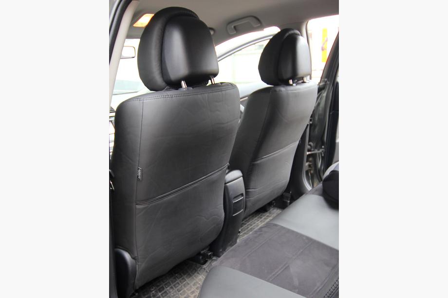 Toyota Avensis 2009–2018 Avtomobilske sedežne prevleke eko usnje+tkanina+Alcantara Antara A001 (celoten komplet za notranjost) Fotografija 6