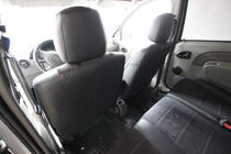 Dacia Logan I 2005–2008 Avtomobilske sedežne prevleke eko usnje+tkanina+Alcantara Antara A001 (celoten komplet za notranjost) fotografija 10