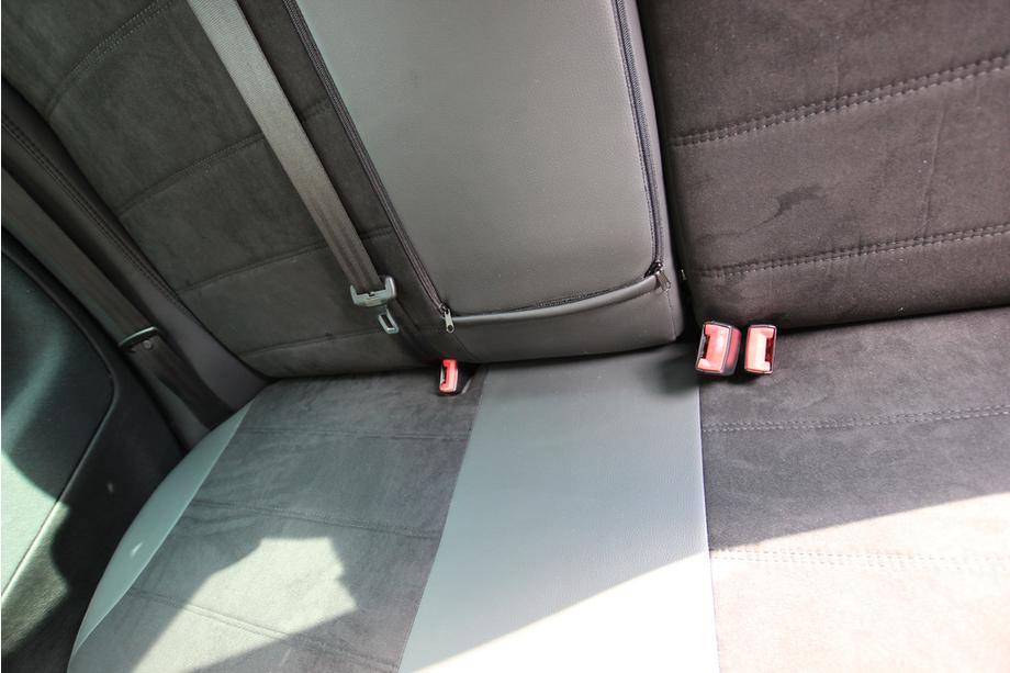 Volkswagen Passat B5 1997–2005 Avtomobilske sedežne prevleke eko usnje+tkanina+Alcantara Antara A001 (celoten komplet za notranjost) Fotografija 7