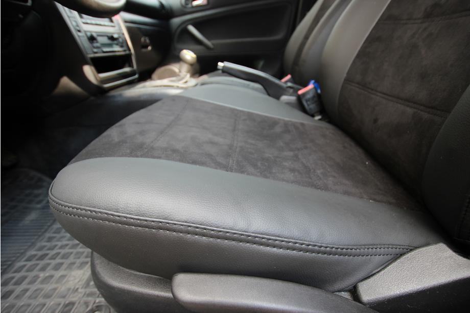 Volkswagen Passat B5 1997–2005 Avtomobilske sedežne prevleke eko usnje+tkanina+Alcantara Antara A001 (celoten komplet za notranjost) Fotografija 2