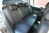 Volkswagen Golf 6 2008–2014 Avtomobilske sedežne prevleke eko usnje+tkanina+Alcantara Antara A001 (celoten komplet za notranjost) fotografija 2