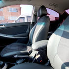 Hyundai Accent 2011–2017 Avtomobilske sedežne prevleke eko usnje+tkanina+Alcantara Antara A001 (celoten komplet za notranjost) fotografija 9