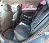 Hyundai Accent 2011–2017 Avtomobilske sedežne prevleke eko usnje+tkanina+Alcantara Antara A001 (celoten komplet za notranjost) fotografija 4