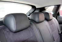 Nissan Qashqai 2014–2021 Avtomobilske sedežne prevleke eko usnje+tkanina+Alcantara Antara A001 (celoten komplet za notranjost) fotografija 13