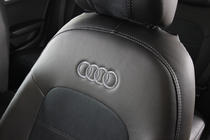 Audi A4 B8 2007–2015 Avtomobilske sedežne prevleke eko usnje+tkanina+Alcantara Antara A001 (celoten komplet za notranjost) fotografija 5