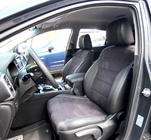 Kia Sportage 2015–2021 Avtomobilske sedežne prevleke eko usnje+tkanina+Alcantara Antara A001 (celoten komplet za notranjost) fotografija 20