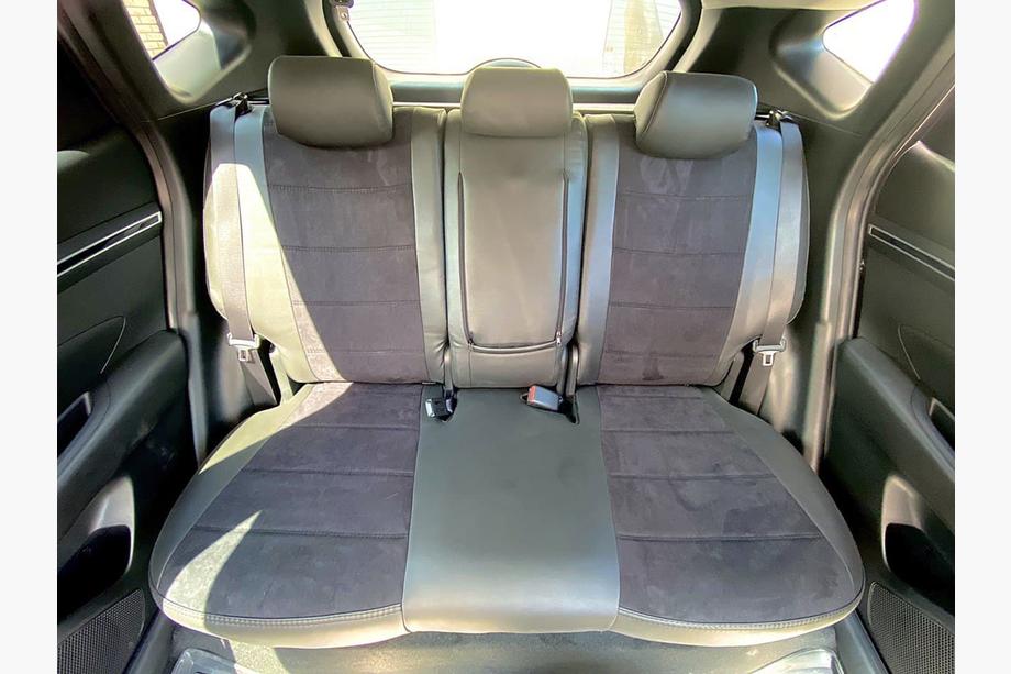 Hyundai Tucson NX4 2021– Avtomobilske sedežne prevleke eko usnje+tkanina+Alcantara Antara A001 (celoten komplet za notranjost) Fotografija 7