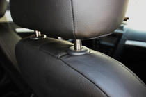 Skoda Octavia II A5 2006–2010 Avtomobilske sedežne prevleke eko usnje+tkanina+Alcantara Antara A001 (celoten komplet za notranjost) fotografija 8