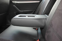 Skoda Octavia III A7 2013–2019 Avtomobilske sedežne prevleke eko usnje+tkanina+Alcantara Antara A001 (celoten komplet za notranjost) fotografija 9