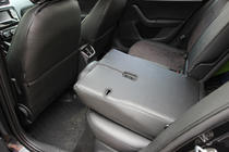 Skoda Octavia III A7 2013–2019 Avtomobilske sedežne prevleke eko usnje+tkanina+Alcantara Antara A001 (celoten komplet za notranjost) fotografija 15